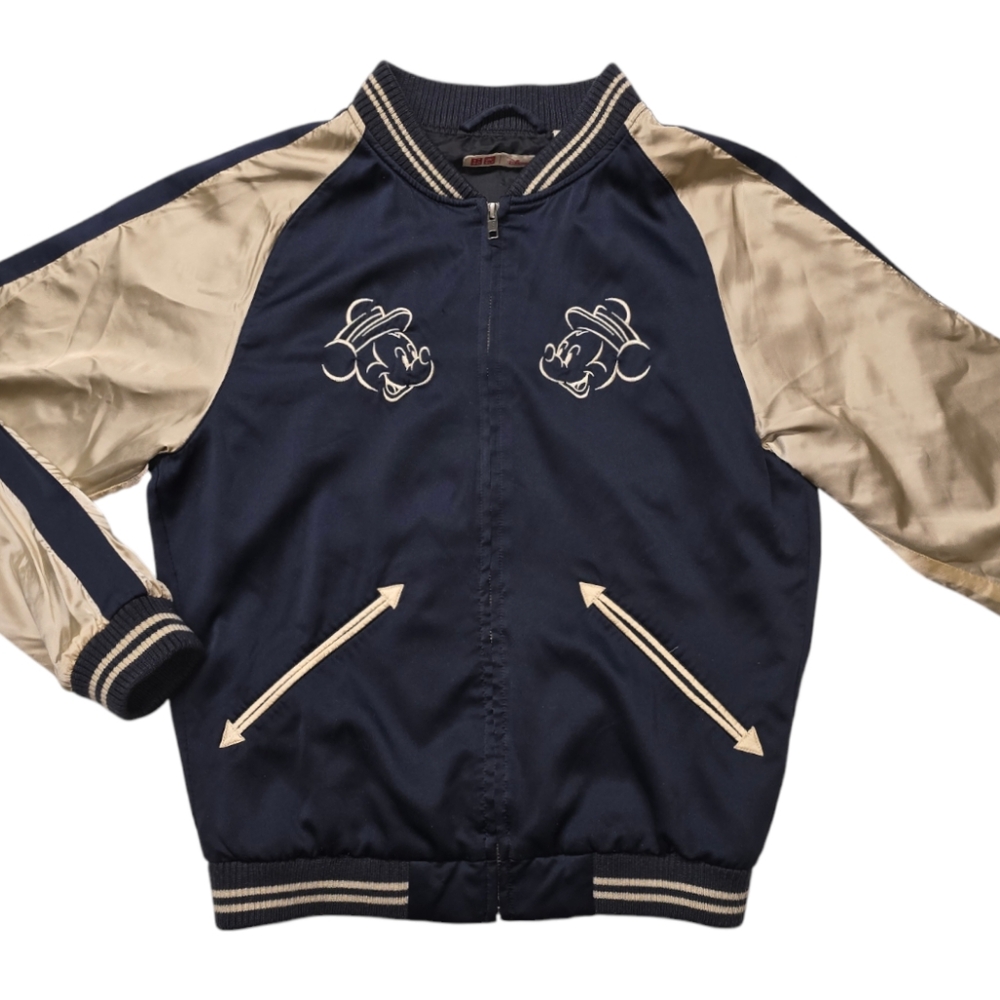 Uniqlo Disney World Tour Satin Jacket Los Angeles Size XS